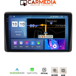 Carmedia CMDU41036-4 Dacia Duster 2019+ Ηχοσύστημα Αυτοκινήτου με Οθόνη Αφής Bluetooth & GPS