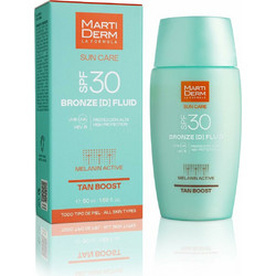 MartiDerm Bronze Fluid Αντηλιακό Γαλάκτωμα Προσώπου με Χρώμα SPF30 50ml