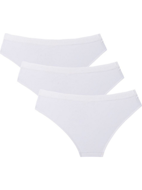FMS Βαμβακερά Γυναικεία Slip Λευκά 3Pack F7020