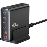 Tech-Protect DC80W Βάση Φόρτισης με 2 Θύρες USB-A & 4 Θύρες USB-C 80W Quick Charge 3.0 & Power Delivery