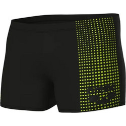 Arena Foggy Dots Αθλητικό Ανδρικό Μαγιό Boxer Μαύρο Lime 008483-506