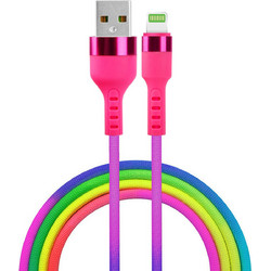 Setty USB-A to Lightning Cable 1.2m Multicolor 5900495094162