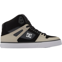 DC Ανδρικά Sneakers Μποτάκια Μπεζ Μαύρα ADYS400043-XKSC
