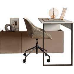 PoliHome Sigma III Γωνιακό Γραφείο Ξύλινο 125x55x77cm 162844429