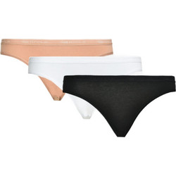Apple Boxer Βαμβακερά Γυναικεία Slip 3Pack 0220238-BG/BLK