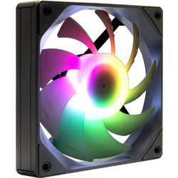 Inter-Tech Argus ES-011 Case Fan 120mm RGB με Σύνδεση 4-Pin PWM Black