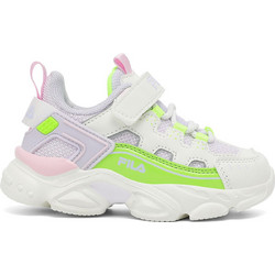 Fila Memory Spinel 3 Παιδικά Sneakers Λευκά Λιλά Lime 7YF33002-860