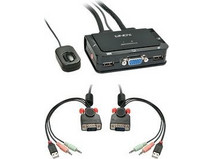 Lindy KVM Switch 42342 VGAKVM VGA USB 2.0 Audio