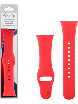 Volte-Tel VT142 Λουράκι Σιλικόνης Red (Xiaomi Redmi Watch 3)