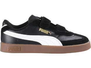 Puma Club II Era Παιδικά Sneakers Μαύρα Καφέ 402307-01