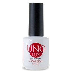 Uno Lux No-Wipe Top Coat Ημιμόνιμο Βερνίκι Νυχιών 15ml