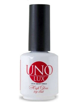 Uno Lux No-Wipe Top Coat Ημιμόνιμο Βερνίκι Νυχιών 15ml