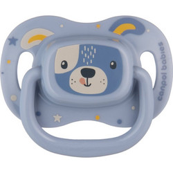 Canpol Babies Cute Animals Ορθοδοντική Πιπίλα Σιλικόνης 6-18m Blue