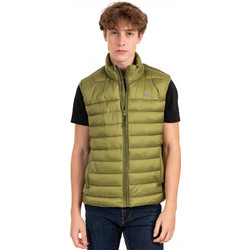 Ice Tech Αμάνικο Ανδρικό Μπουφάν Puffer Χακί V320