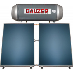 Gauzer Optima Max Low Profile BSLP 30/48 Ηλιακός Θερμοσίφωνας 200lt 4.8m² Glass Διπλής Ενέργειας