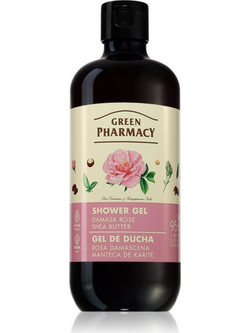 Green Pharmacy Damask Rose & Shea Butter Αφρόλουτρο σε Gel 500ml