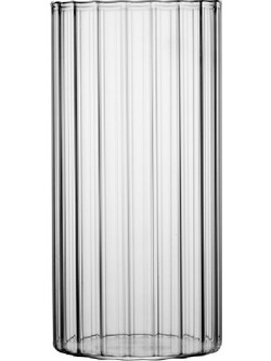 Espiel Σετ Ποτήρια Νερού Γυάλινα Slim Optic 500ml 4τμχ ESPIEL-LEG209K4