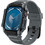 Spigen Rugged Armor Pro Θήκη Σιλικόνης με Λουράκι για Apple Watch 10 46mm Ανθρακί