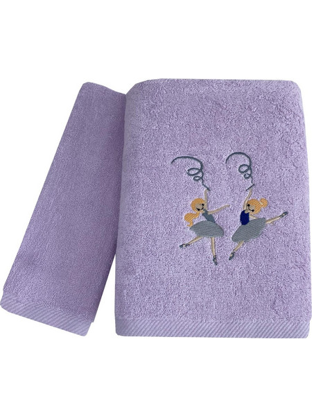 Astron Ballerines Σετ Παιδικές Πετσέτες 2τμχ 480gr/m² 8392