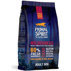 Alpha Spirit Primal Spirit Adult Wilderness with Protein Mix & Rice 1kg