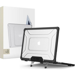 Tech-Protect Smartshell Pro Κάλυμμα Laptop για Apple MacBook Air 15" (M2/M3/M4 2023-2025) Black Transparent