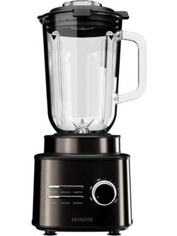 AIWA ATB-2500 SABERU Μπλέντερ για Smoothie με Γυάλινη Κανάτα 1.5lt 2500W