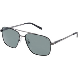 Invu INIB12514 A Ανδρικά Γυαλιά Ηλίου Aviator Μεταλλικά Ασημί με Μαύρο Φακό