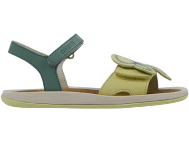 Camper Παιδικά Πέδιλα για Κορίτσι Ανατομικά Lime Πράσινα K800619-001