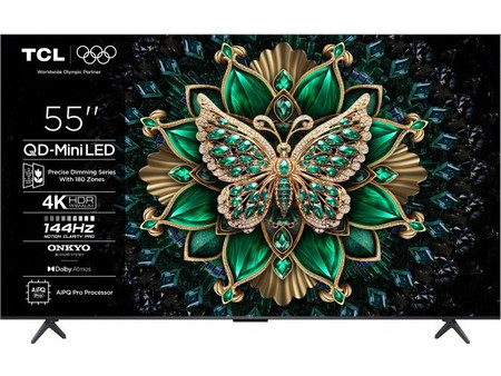 TCL QD-Mini LED 55C6K Smart Τηλεόραση 55" 4K UHD Mini LED HDR (2025)