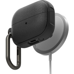 Ringke Onyx MagSafe Θήκη Σιλικόνης με Γάντζο για Samsung Galaxy Buds 3 / 3 Pro Μαύρη