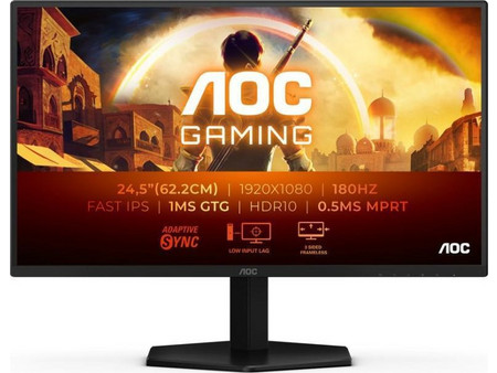 AOC 25G42E IPS HDR Gaming Monitor 24.5" 1920x1080 FHD 180Hz 1ms
