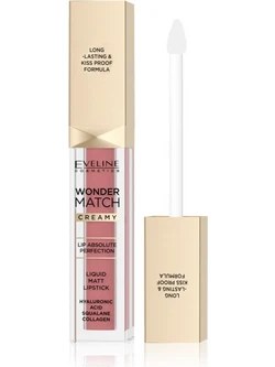 Eveline 10 Berry Rose Long Lasting Matte Κραγιόν Liquid 6.8ml