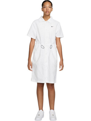 Nike Sportswear Everything Wovens Mini Καλοκαιρινό Αθλητικό Φόρεμα Σεμιζιέ Λευκό HJ1144-100