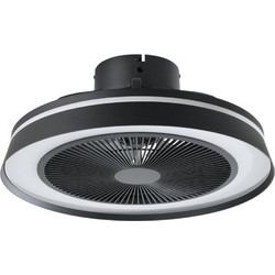 Eglo 35217 Ανεμιστήρας Οροφής 48cm 25W με Φως & Τηλεχειριστήριο Μαύρος