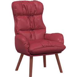 vidaXL Πολυθρόνα Relax Δερματίνη Κόκκινη 42001875