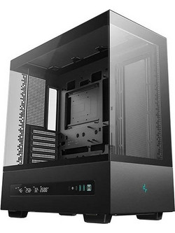 Deepcool CH270 Digital Black Midi Tower Κουτί Υπολογιστή με Πλαϊνό Παράθυρο