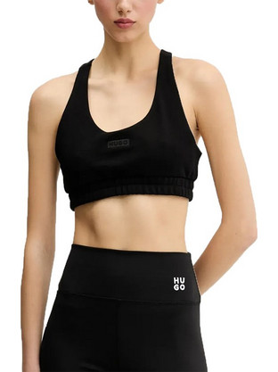 Hugo Boss Boss Dulie Αθλητικό Μπουστάκι με Χαμηλή Στήριξη Μαύρο 50540911-001