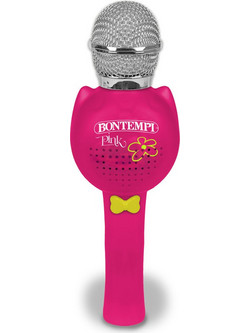 Bontempi 41287 Ασύρματο Μικρόφωνο Καραόκε Pink