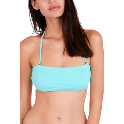 Banana Moon Bikini Top Strapless Τιρκουάζ NILO-COLORSUN-17D04