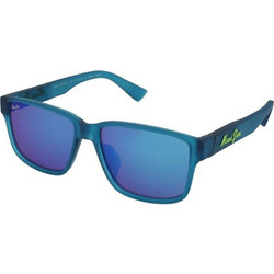 Maui Jim B688-03 Ανδρικά Γυαλιά Ηλίου Τετράγωνα Κοκάλινα Μπλε με Μπλε Φακό