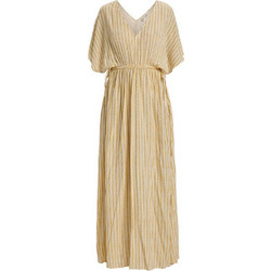 Roxy Sunburst Midi Καλοκαιρινό Καθημερινό Φόρεμα Μπεζ ERJWD03864