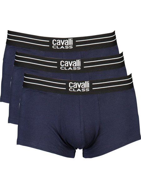 Cavalli Class Ανδρικά Μποξεράκια Σετ 3Pack Navy Μπλε QXO01BJD003-04926