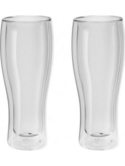Zwilling Σετ Ποτήρια Μπύρας Γυάλινα Sorrento 414ml 2τμχ 39500-214-0