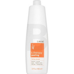 Lakme K.Therapy Peeling Σαμπουάν κατά της Πιτυρίδας για Ξηρά Μαλλιά 1lt