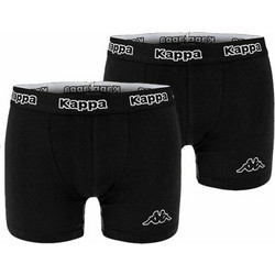 Kappa Ανδρικά Μποξεράκια Σετ 2Pack Μαύρα 891199-7634-005