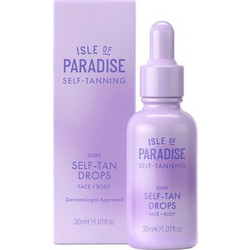 Isle Of Paradise Self Tan Drops Dark Προσώπου & Σώματος 30ml