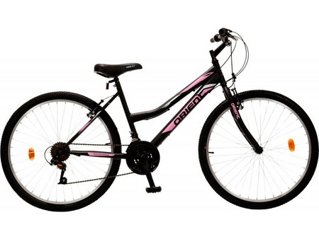Orient Bikes Comfort 2025 Γυναικείο Mountain Bike 26" με 21 Ταχύτητες Μαύρο Ροζ