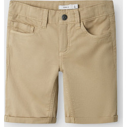 Name It Παιδική Βερμούδα Chino Μπεζ 13238085