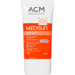 ACM Medisun Light Αντηλιακή Κρέμα Προσώπου με Χρώμα SPF50+ 40ml
