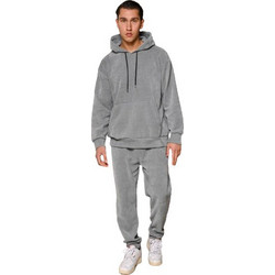 Bodymax Ανδρικό Σετ Φόρμας με Λάστιχο Γκρι PR9018-PR9017